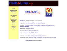 Tablet Screenshot of findalink.net